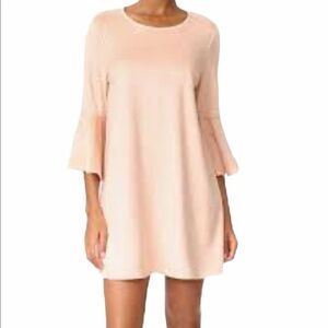 Jack by BB Dakota Mini Dress Bell Sleeve Pink
